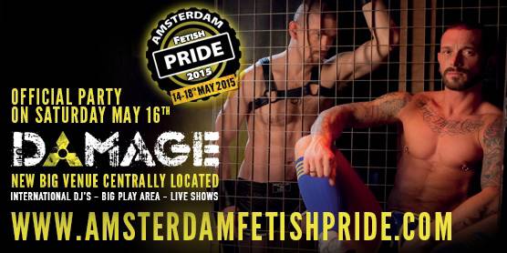 Get ready for the third annual Amsterdam Fetish Pride